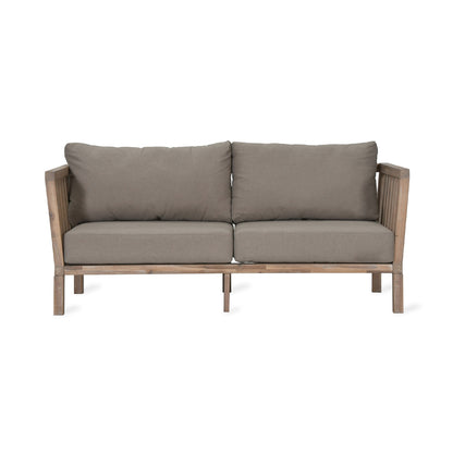 Porthallow Outdoor 2 Seater Sofa Acacia by Garden Trading