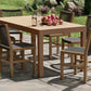 Harlyn Outdoor Dining Table Teak by Garden Trading