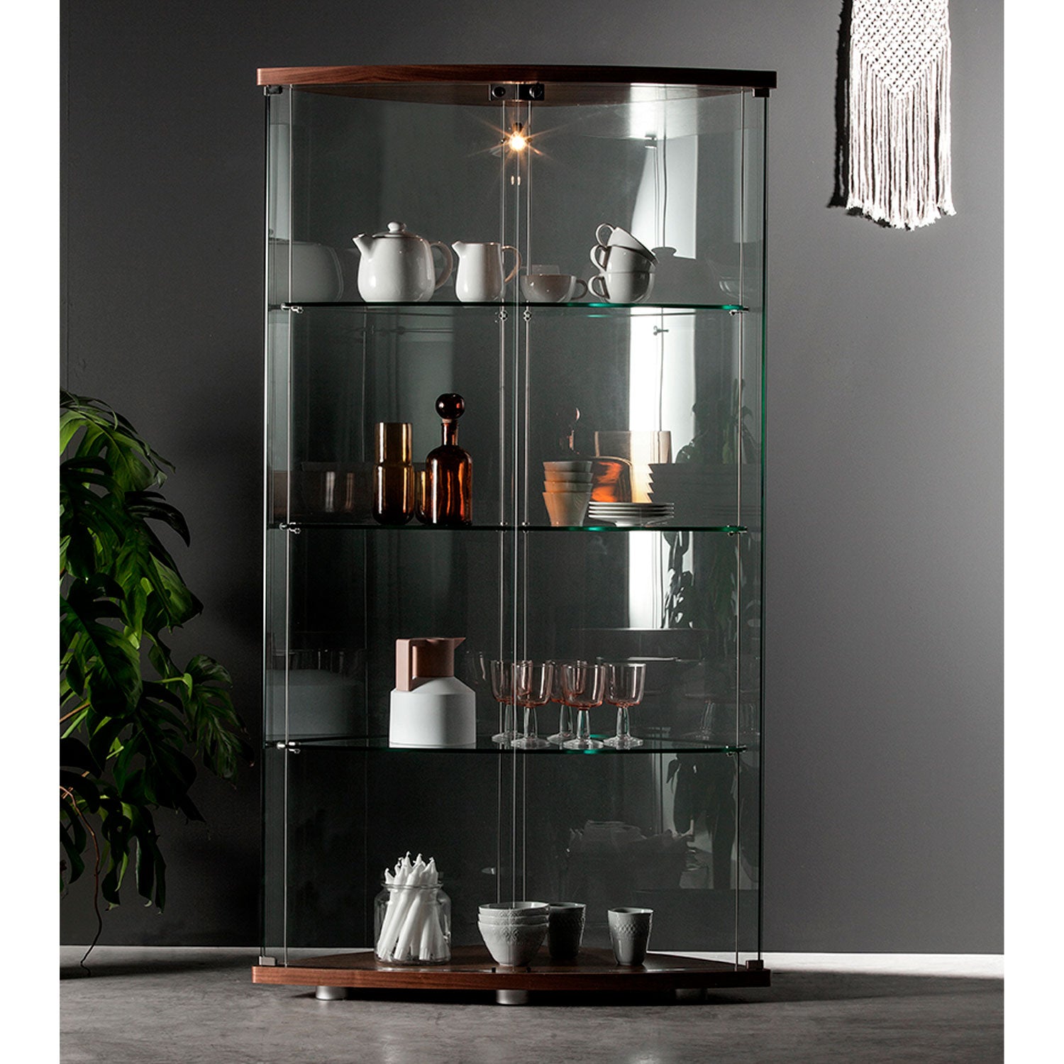 Gracia Showcase Cabinet by Tonin Casa