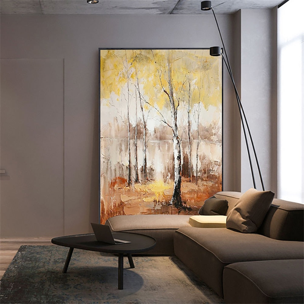 Abstract large wall art picture modern hand painted canvas
