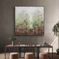 Abstract forest landscape hanging oil hand painted canvas