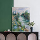 Abstract landscape picture wall oil hand painted canvas