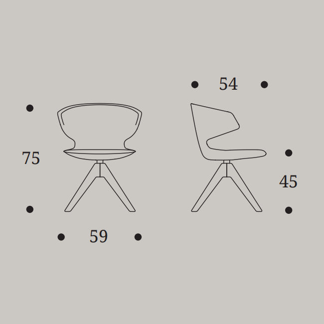 Yoshi Chair by Compar