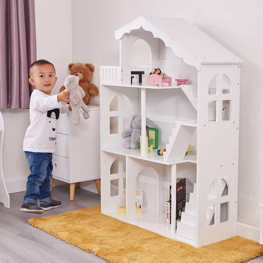 Kids Grey Dolls House – Liberty House Toys