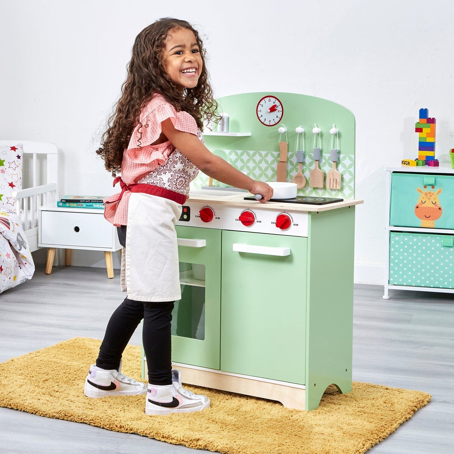 Kids Retro Play Kitchen by Liberty House Toys