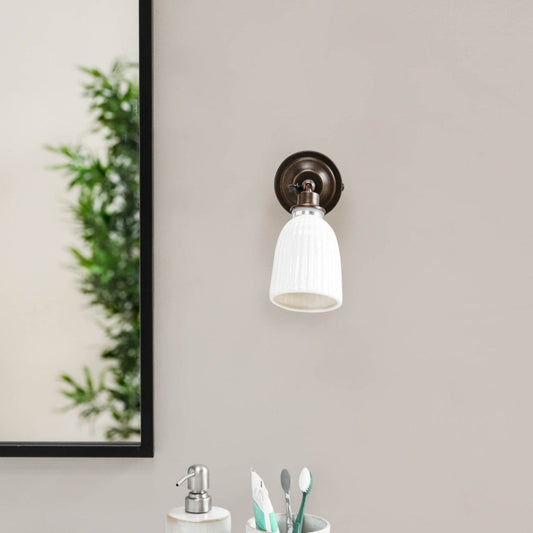Antique Bronze Alma Bathroom Spotlight
