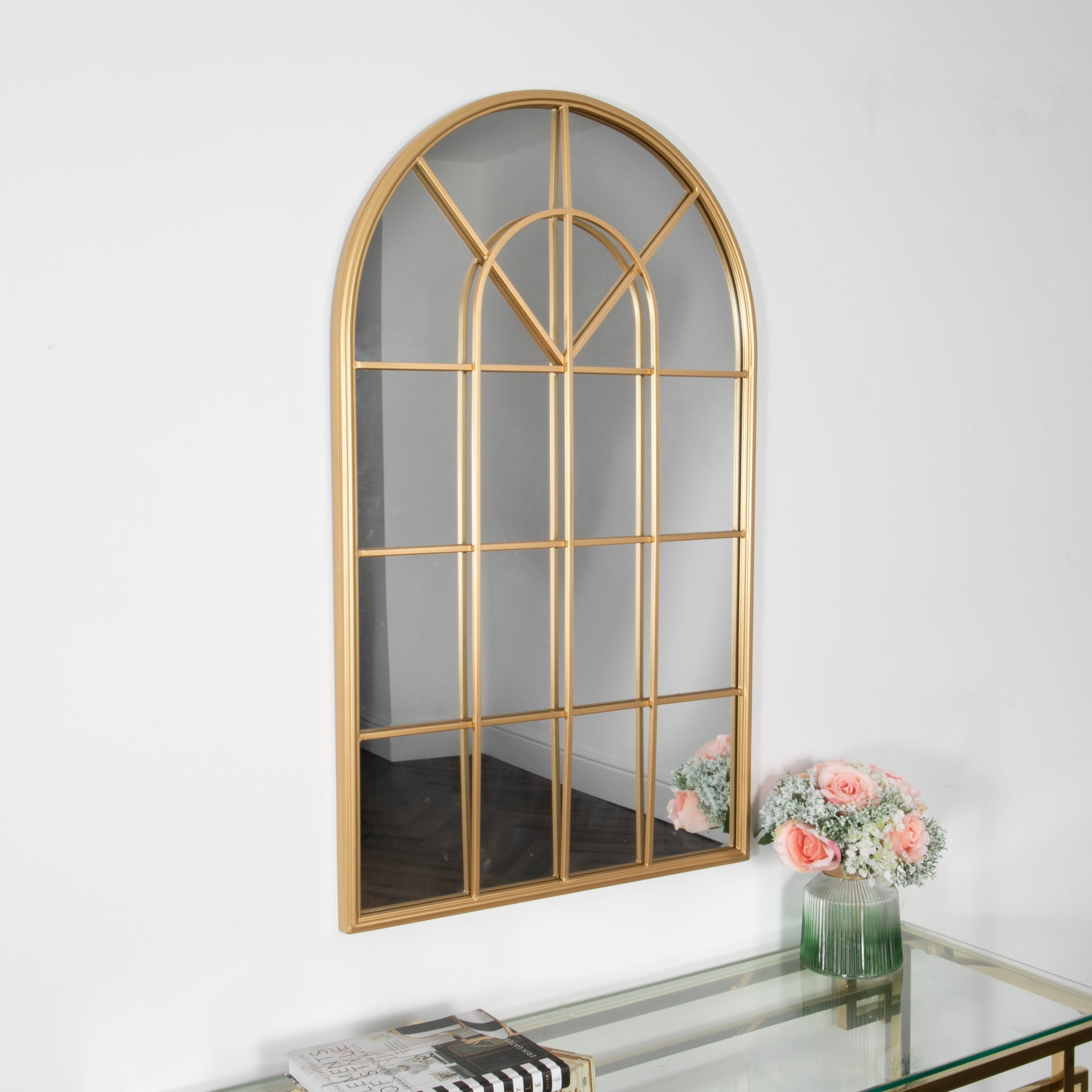 Golden Arched Rome Mirror
