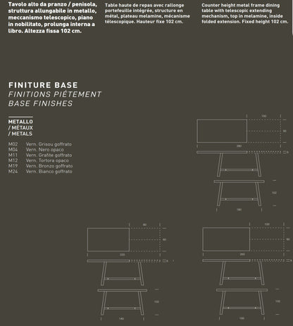 Pick Up Extending Dining Table by Altacom