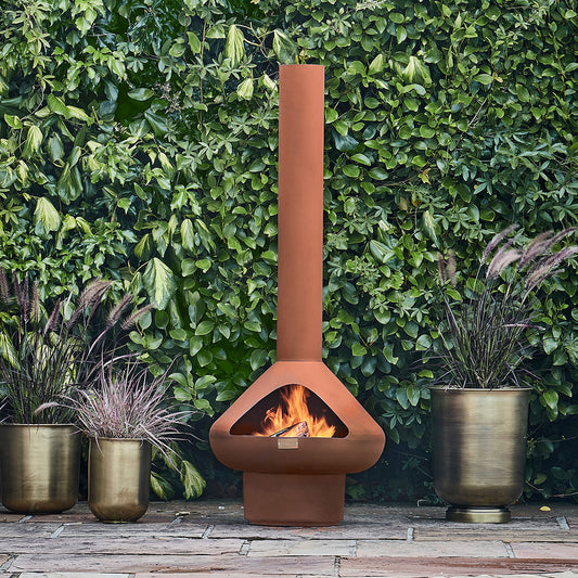 Fornax Rust Fireplace by Ivyline