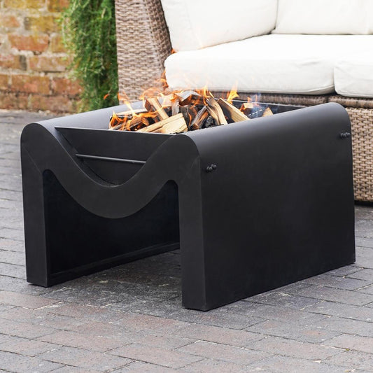 Hexham Firepit with Grill by Ivyline