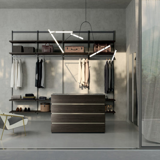 Naked Walk-in Closet by Orme Design