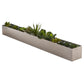 Long centrepiece table plant holder by Native