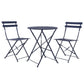 Rive Droite Bistro Outdoor Set Small Ink Steel by Garden Trading