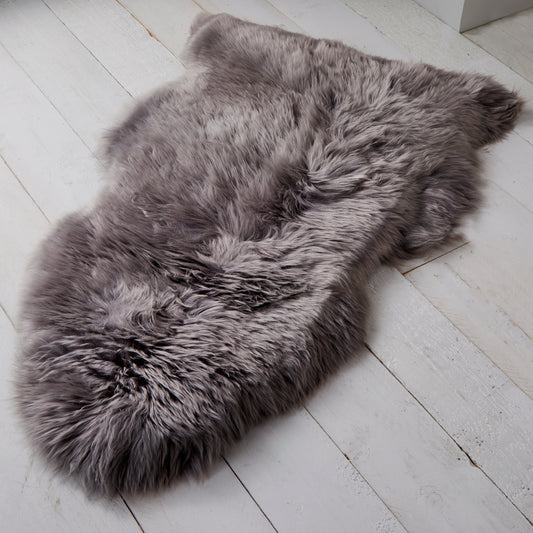 Sheepskin grey rug xxl by Native