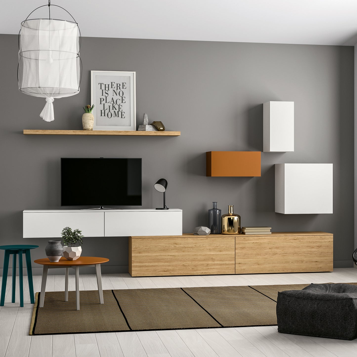 Slim 102 Composition TV Media Unit by Dall'Agnese
