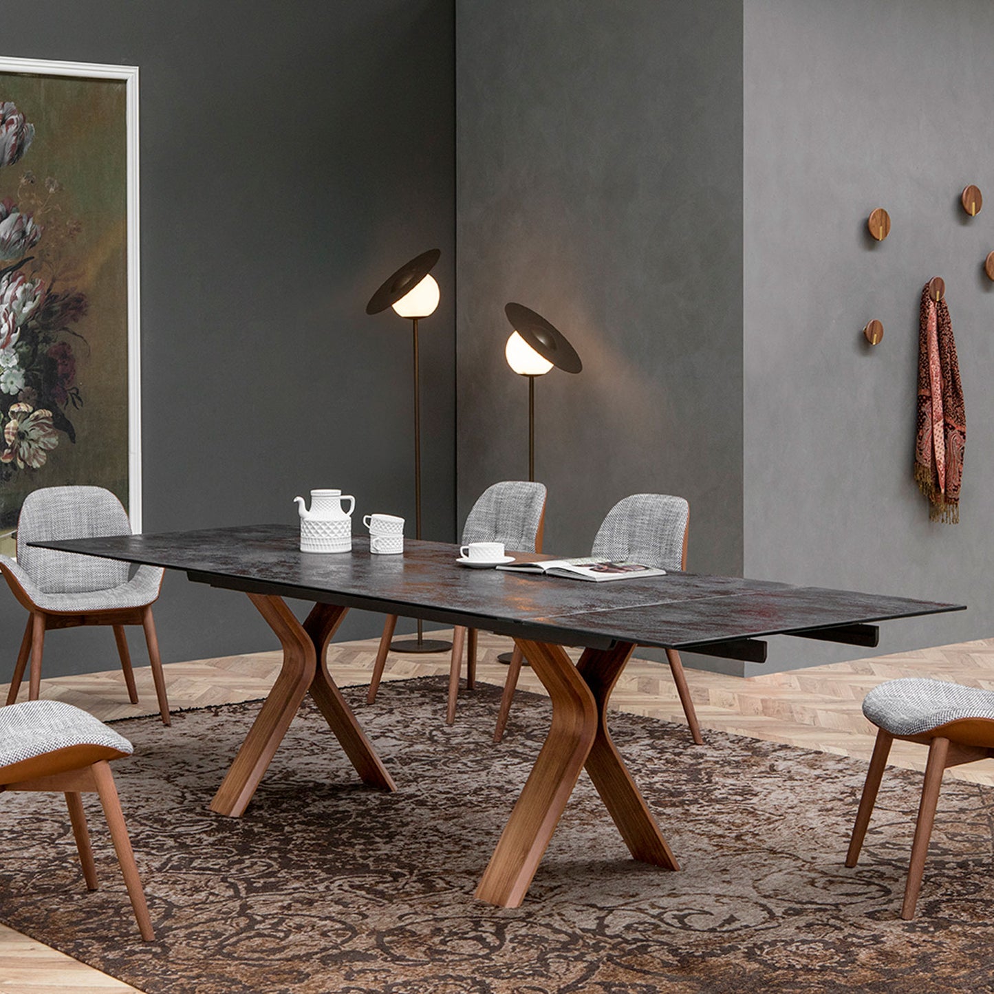 Still Extendable Table by Tonin Casa