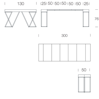 Beverly Extendable Console Table by Tonin Casa