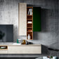 Slim Up 01 Composition TV Media Unit by Dall'Agnese