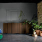 Stripe design heat treated oak sideboard by Dall'Agnese - myitalianliving