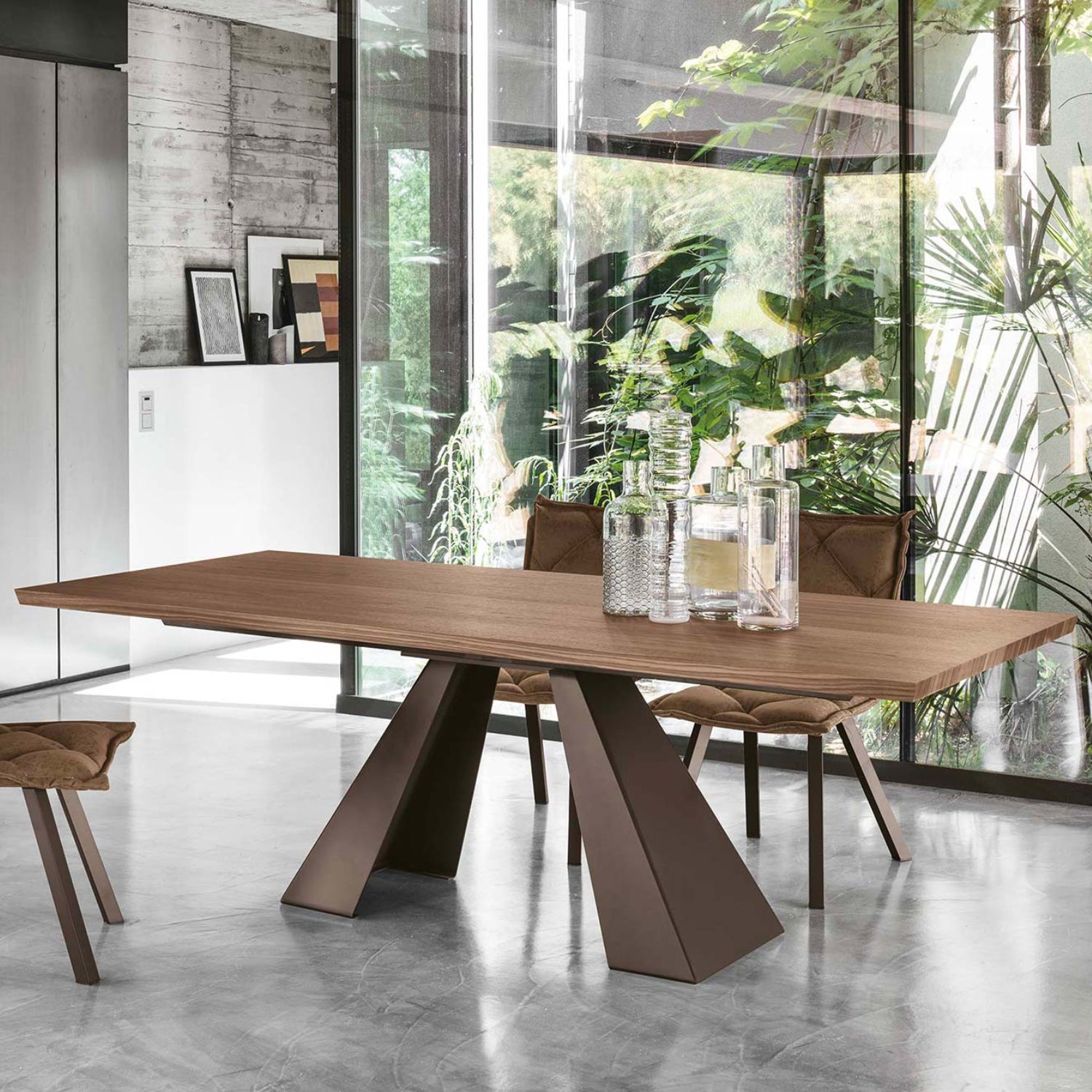 Taurus Rectangular Shaped Fixed Table by Target Point