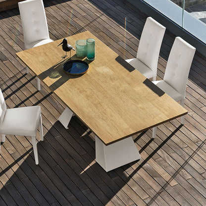 Taurus Rectangular Shaped Fixed Table by Target Point