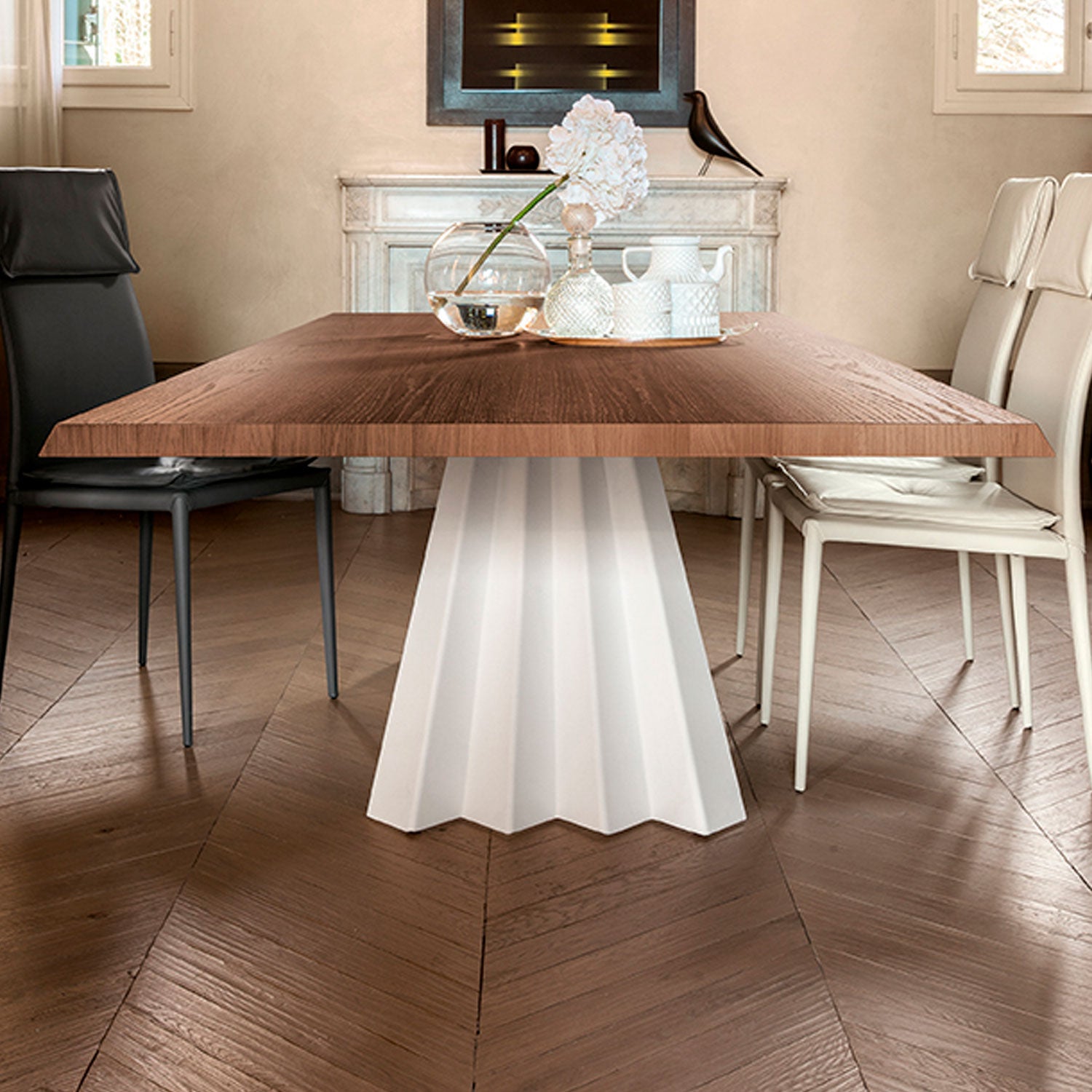 Ventaglio Extendable Table by Tonin Casa