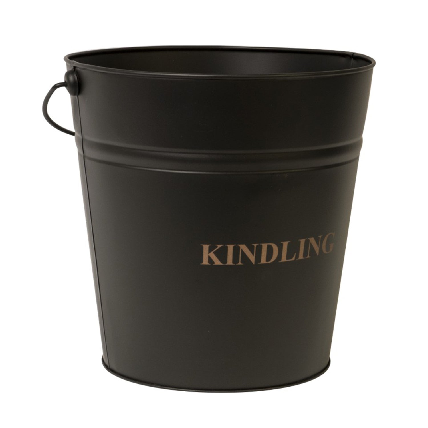 Kindling Black Bucket by Ivyline