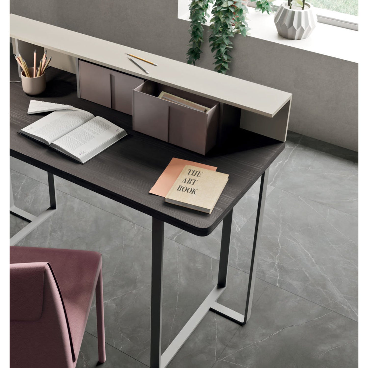 Alfred 01 Wooden Desk by Orme Design
