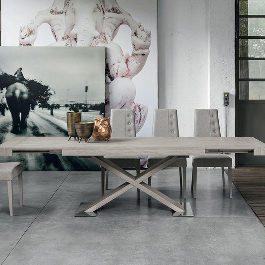 Asterion laminate extending dining table