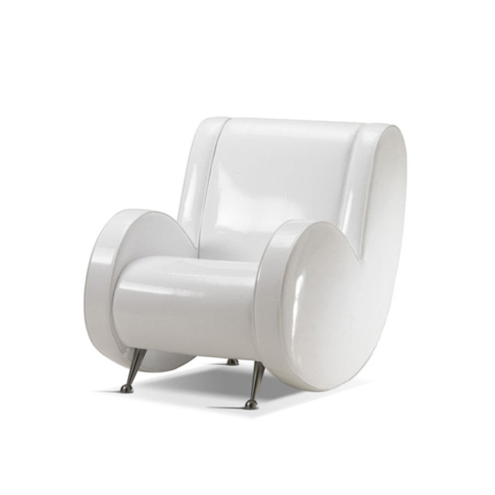 Ata Upholstered Armchair by Adrenalina by Simone Micheli