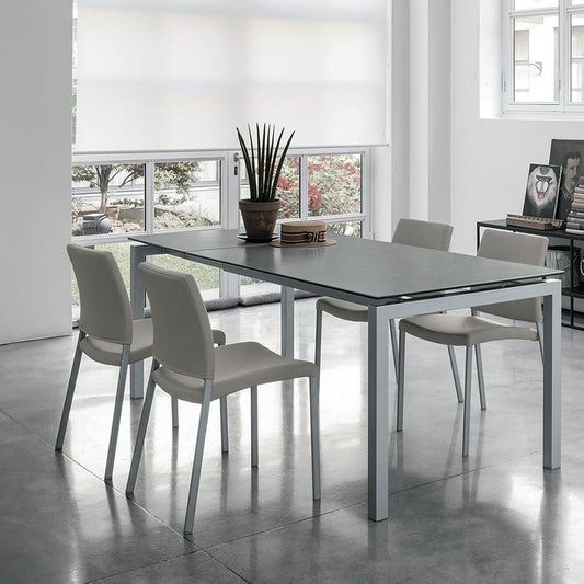 Auriga 140 extendable dining table by Target Furniture