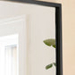 Avening Rectangular Wall Mirror 120x80cm in Black by Garden Trading - Iron