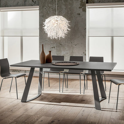 Bruno fixed dining table by La Primavera - myitalianliving