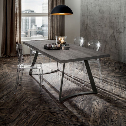 Bruno fixed dining table by La Primavera - myitalianliving