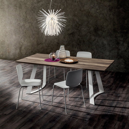 Bruno fixed dining table by La Primavera - myitalianliving