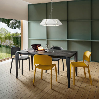 Carlo fixed or extending dining table by La Primavera - myitalianliving
