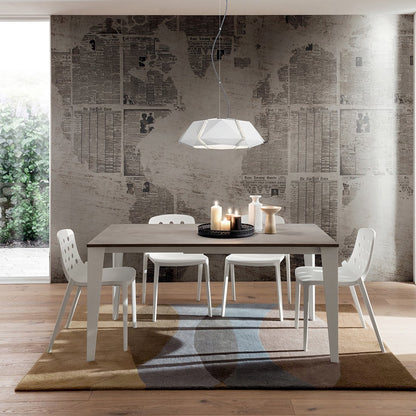Carlo fixed or extending dining table by La Primavera - myitalianliving