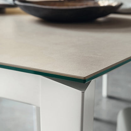 Carlo fixed or extending dining table by La Primavera - myitalianliving