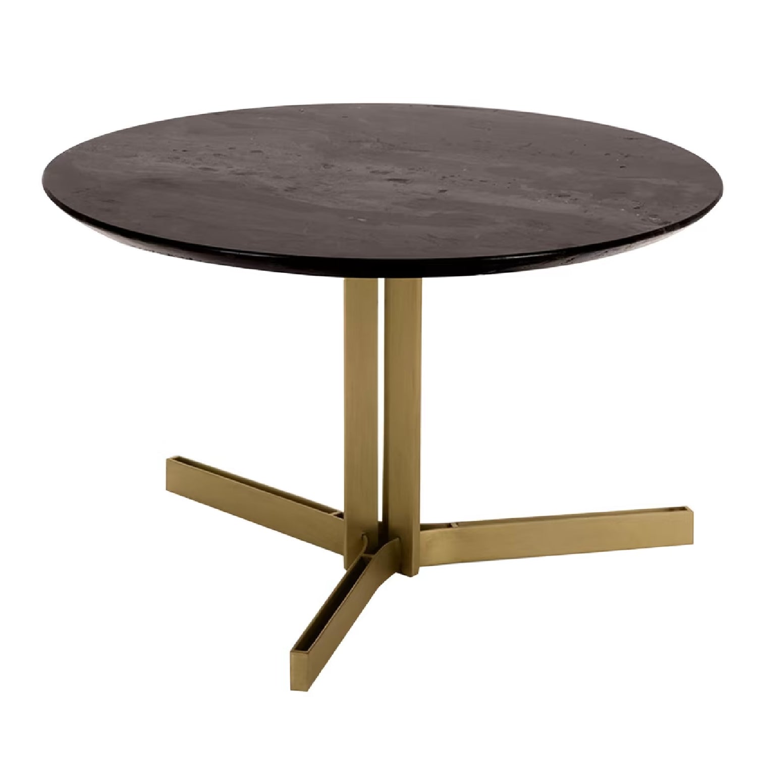 Ceo Coffee Table With Cappuccino Marble Top by Domingo Salotti