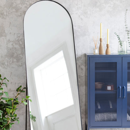 Charlcombe Arched Freestanding Mirror by Garden Trading - Iron