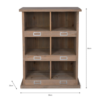 Chedworth 6 Shoe Locker by Garden Trading - Spruce