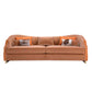 Cleio 3-Seater Leather Sofa by Domingo Salotti
