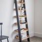 Clockhouse Shelf Ladder in Carbon by Garden Trading - Oak & Beech