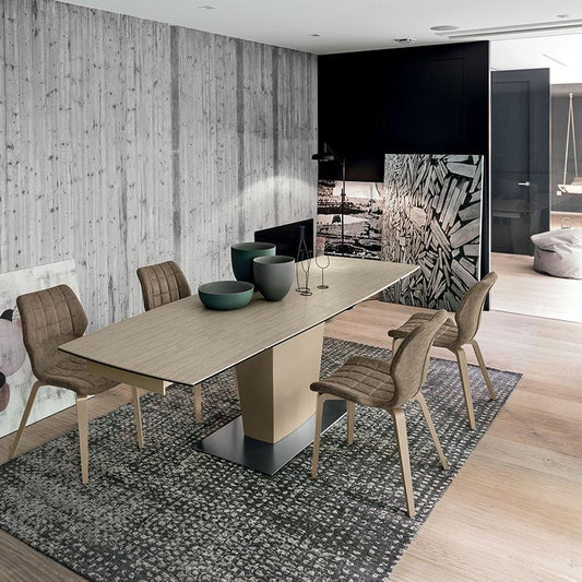 Copernico 160 extending dining table