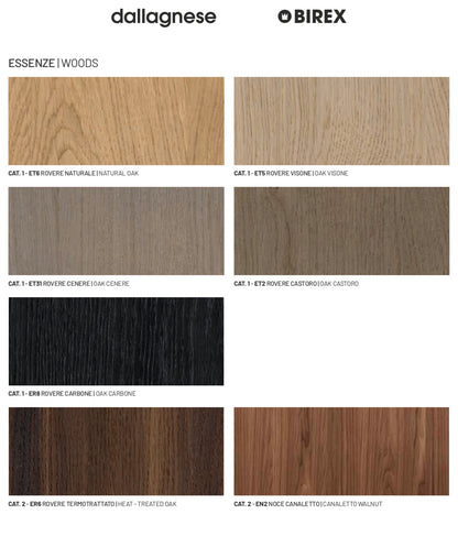 Koniko fixed dining table by Dall'Agnese