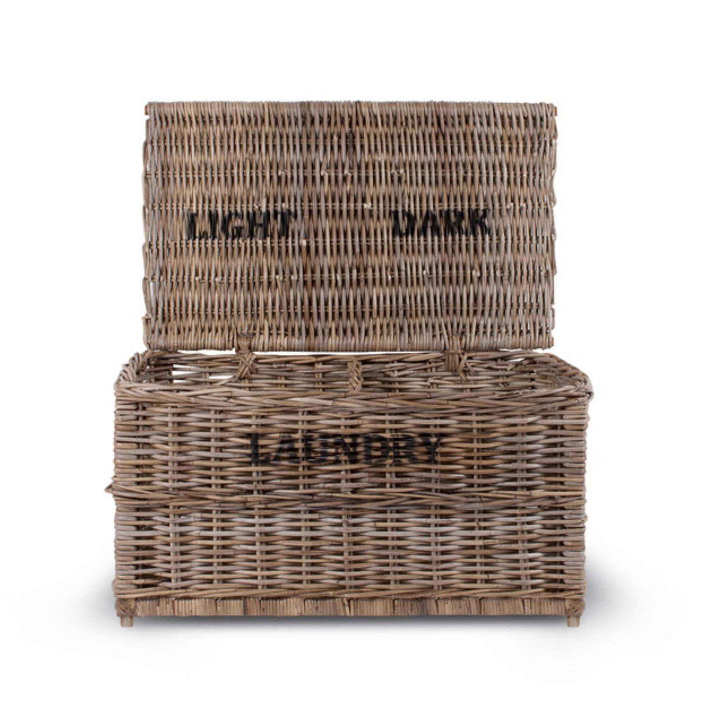 Dark and Lights Laundry Chest by Garden Trading - Rattan