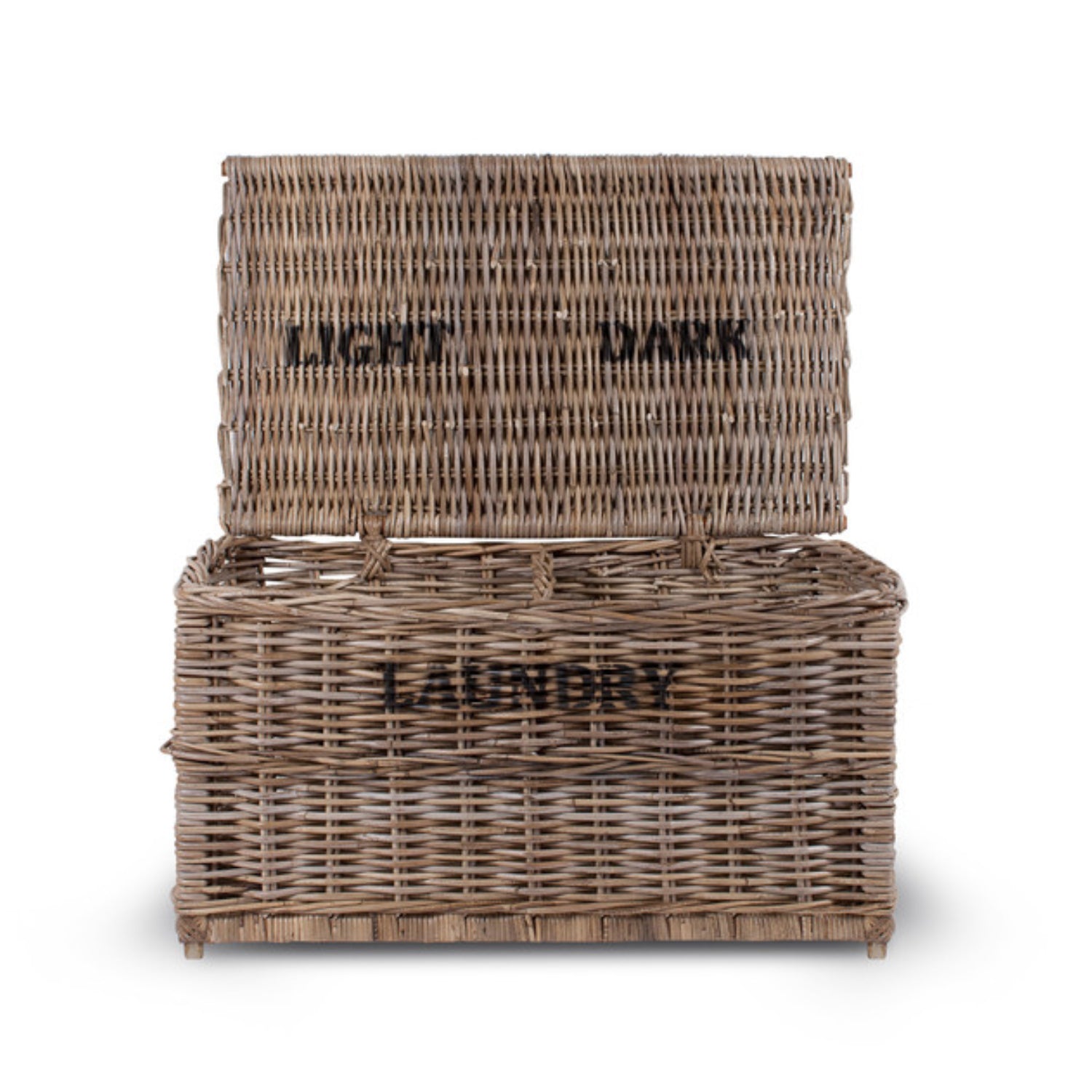 Dark and Lights Laundry Chest by Garden Trading - Rattan