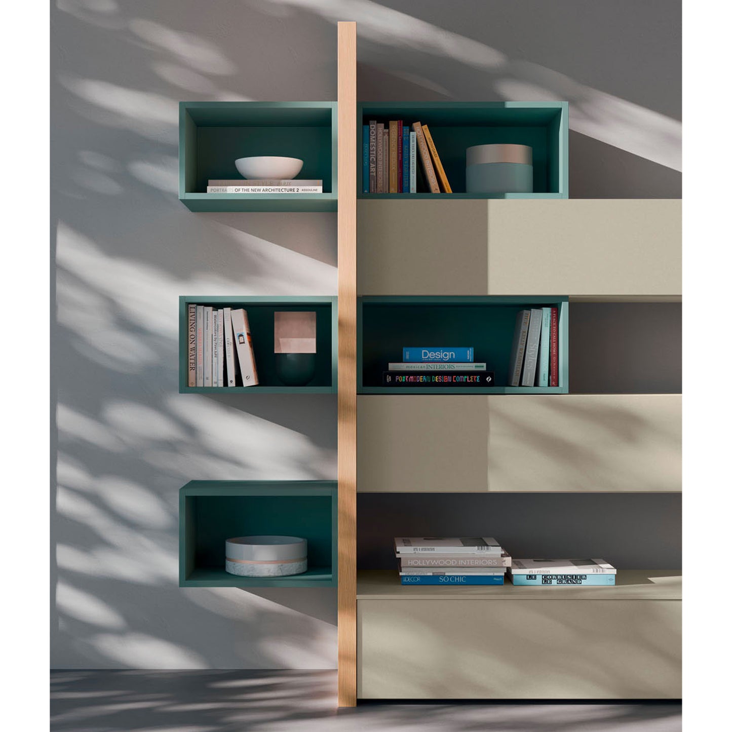 Light Day 08 Modern Wall Unit by Orme Design