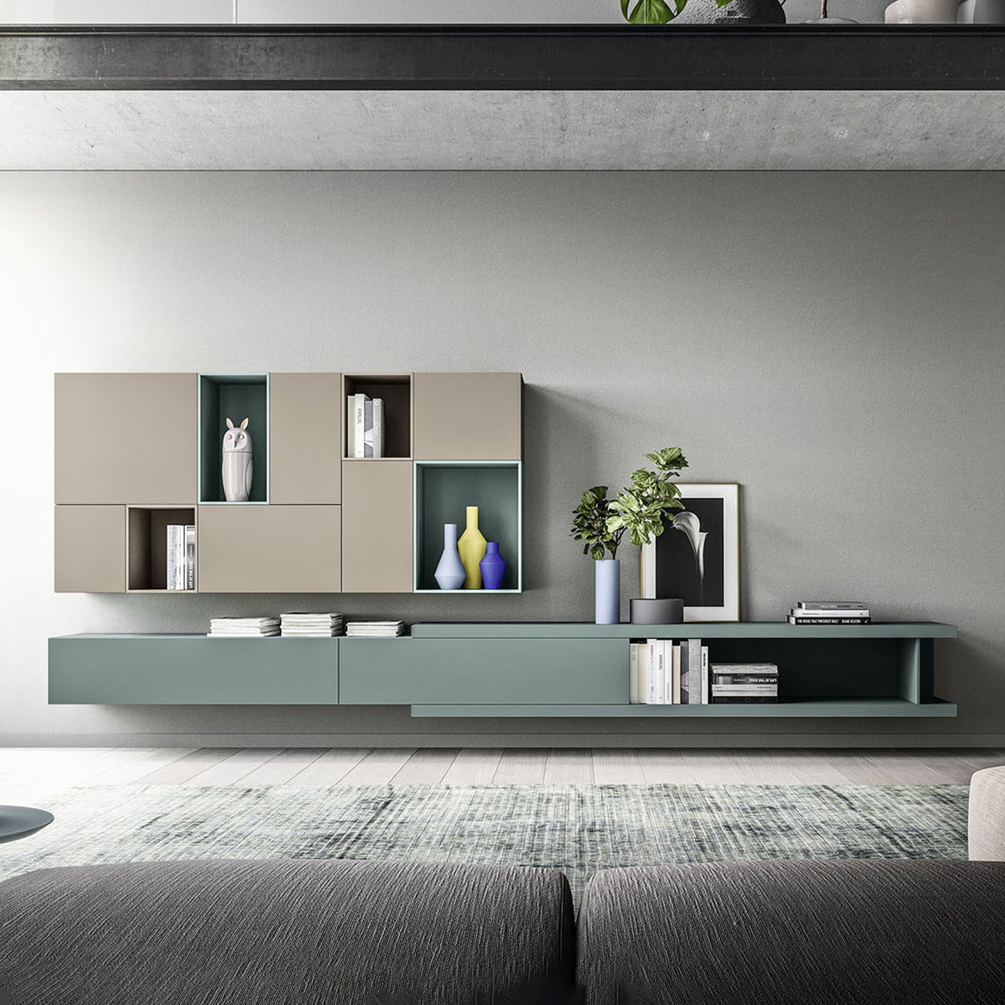 Day 08 Modern Wall Unit by Orme Design