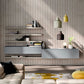 Light Day 14 contemporary wall unit by Orme Design